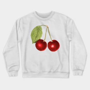 vintage cherry pattern retro collection Crewneck Sweatshirt